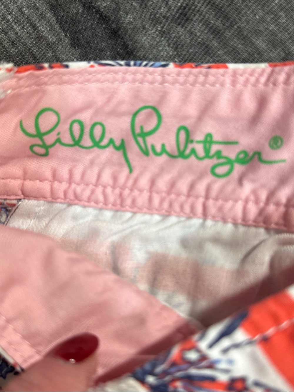 Lilly Pulitzer Fireworks Callahan Shorts [AA228] - Picture 6 of 8